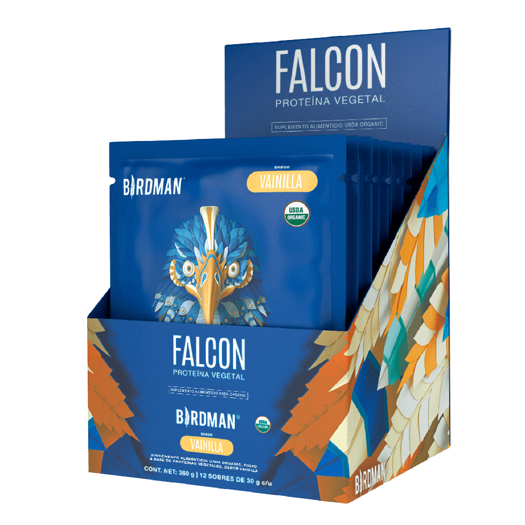 Falcon sobre de proteína sabor vainilla 30gr (Birdman)