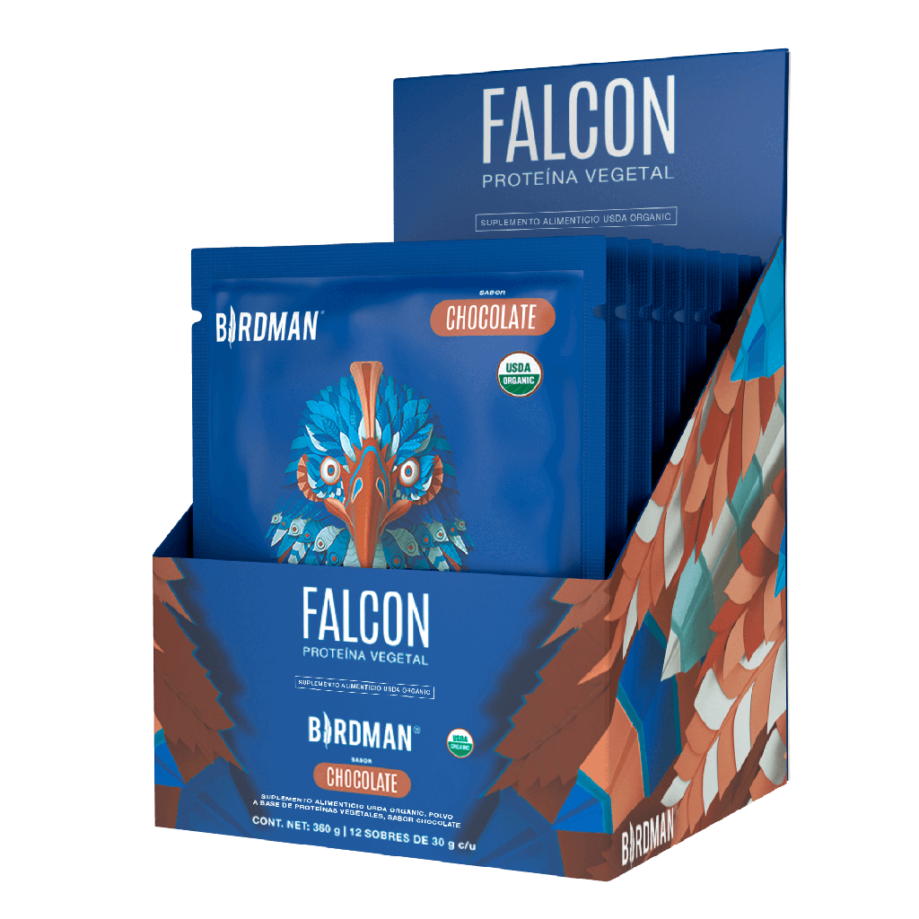 Falcon sobre de proteína sabor chocolate 30gr (Birdman)