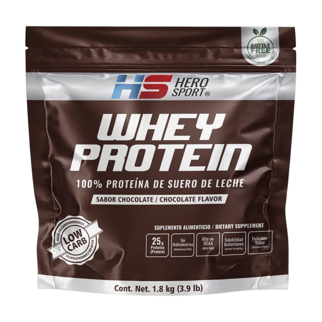 Whey Protein Chocolate 1.8kg (Hero Sport)