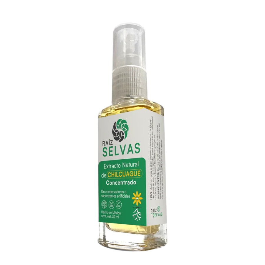 [7503041032014] Extracto natural de Chilcuague concentrado 32ml (Raíz Selvas)