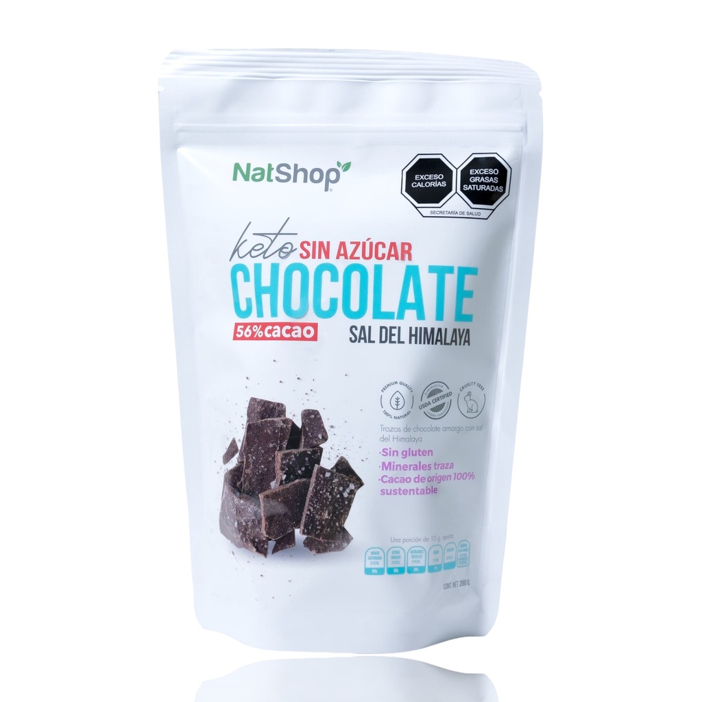 Chocolate Keto Org 250gr (NatShop)