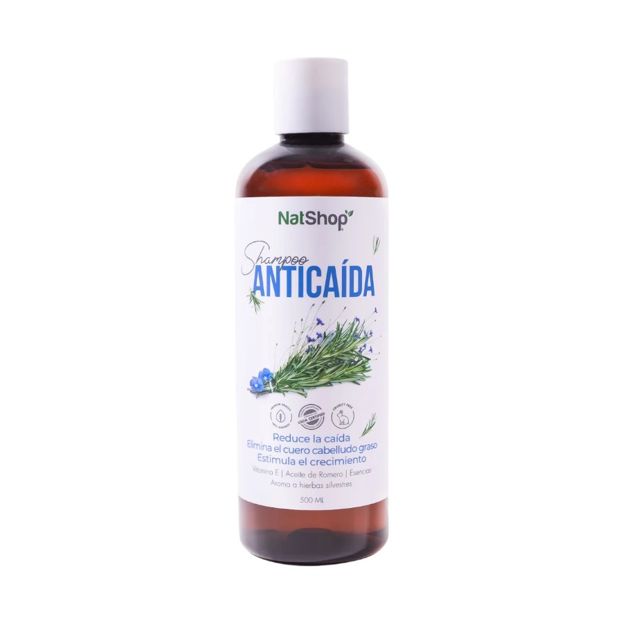 Shampoo Anticaida Org 500ml (NatShop)