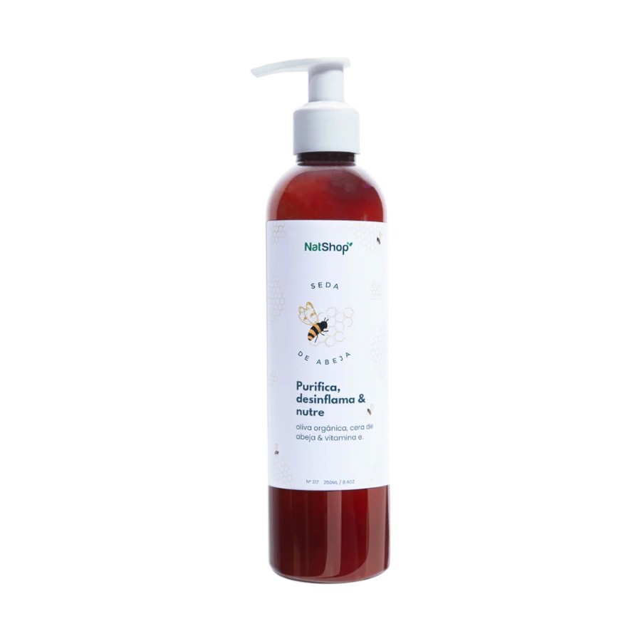 [7844738271217] Seda de Abeja Crema Corporal Org 250gr (NatShop)