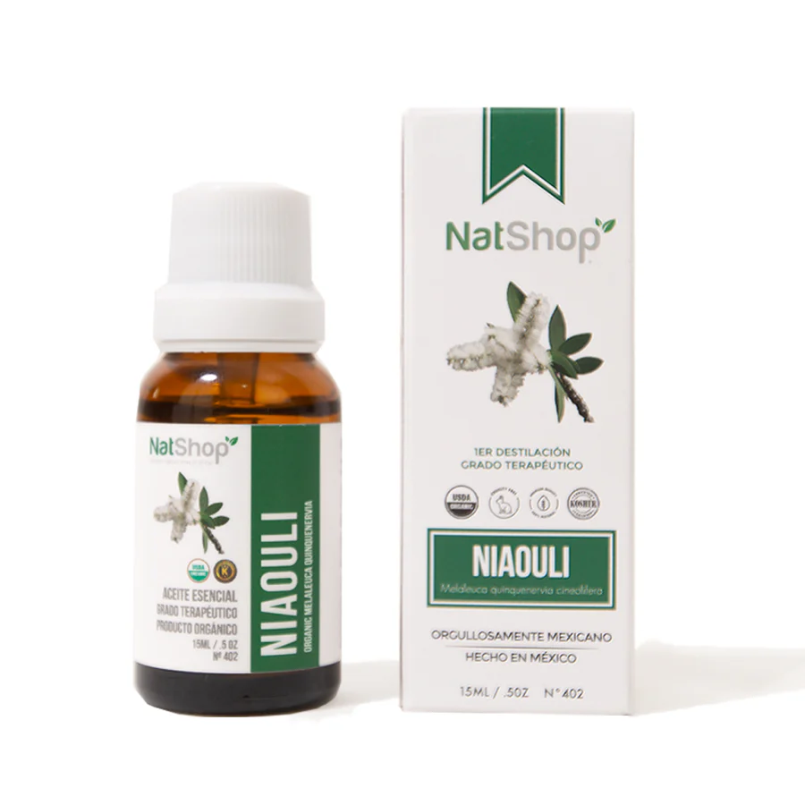 [78447382402] Aceite Esencial de Niaouli Orgánico 15ml NatShop