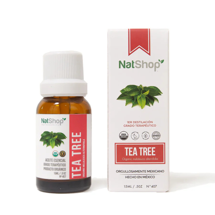 Aceite esencial de Tea Tree Org 15ml (NatShop)