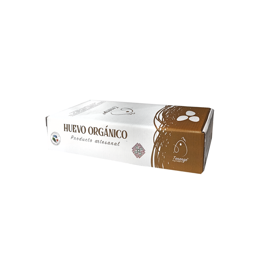 [7503032560052] Huevo Rojo Organico 12 pzas (Tenango)