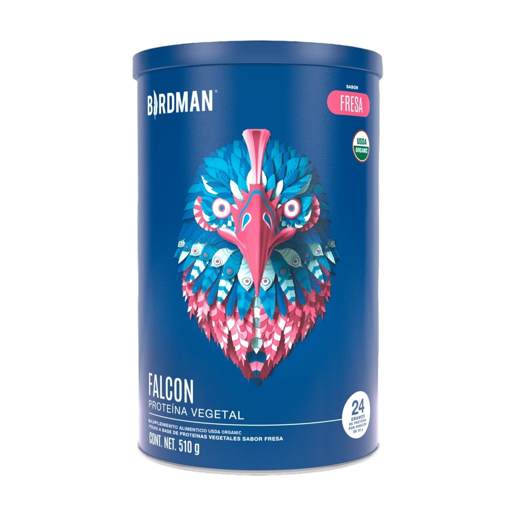 [7503025737522] Falcon Proteina Fresa 510g (Birdman) 