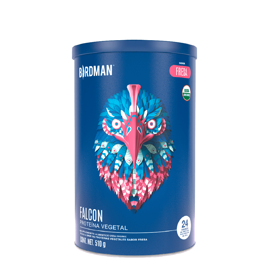 [7503025737522] Falcon Proteina Fresa 510g (Birdman)
