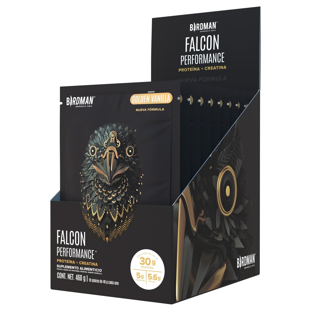 [7503025737430] Falcon performance sobre sabor vainilla 30g (Birdman)