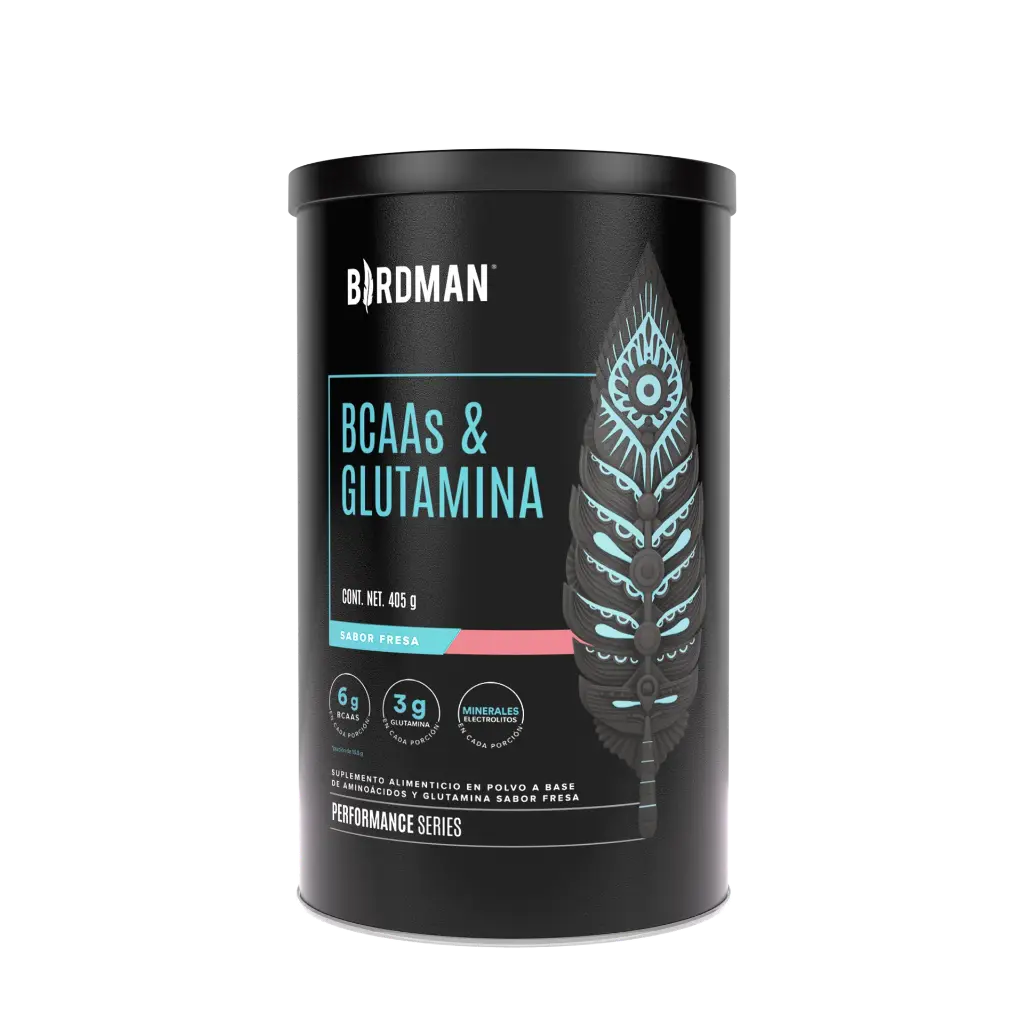[7503025737591] BCAAs & Glutamina 405g (Birdman)