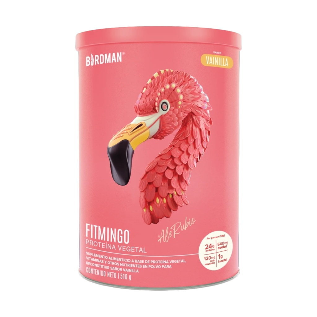 [7503037273384] Fitmingo proteína vainilla 510g (Birdman)