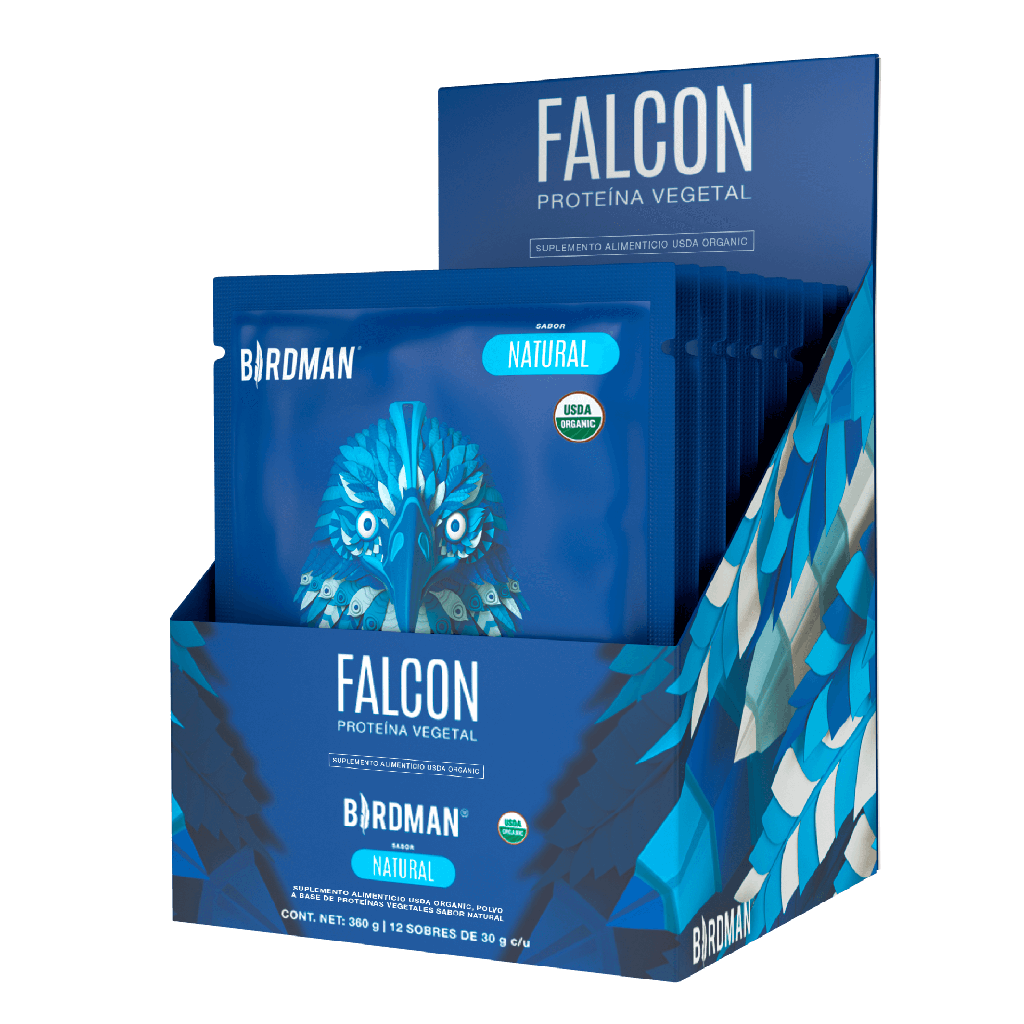 [7500462667702] Falcon sobre de proteína sabor Natural 30gr (Birdman)