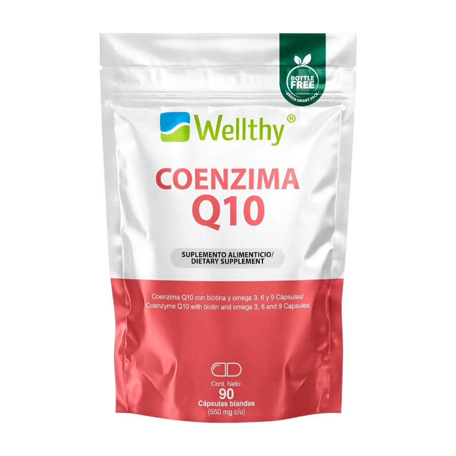 [7503056179650] Coenzima Q10 90 caps (Wellthy)