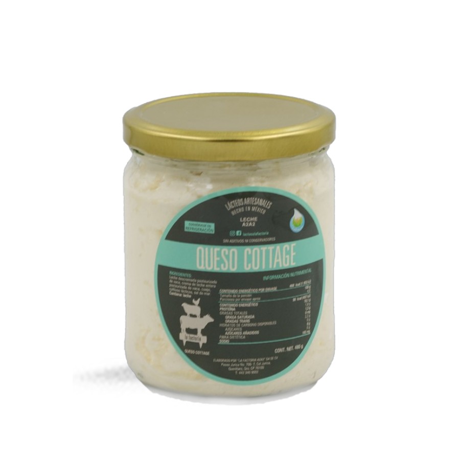 Queso Cottage A2A2 480g (La Factoria)