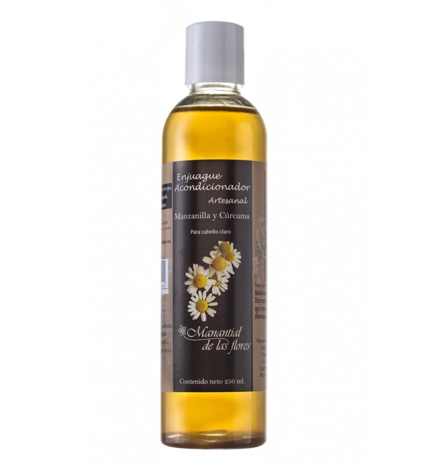 Enjuague Acondicionador Manzanilla Curcuma 250ml (Manantial)