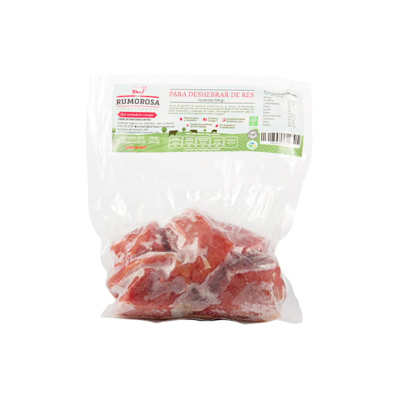 Carne para deshebrar 500g(La rumorosa)