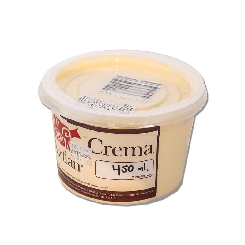 Crema organica 450g (Aztlan)