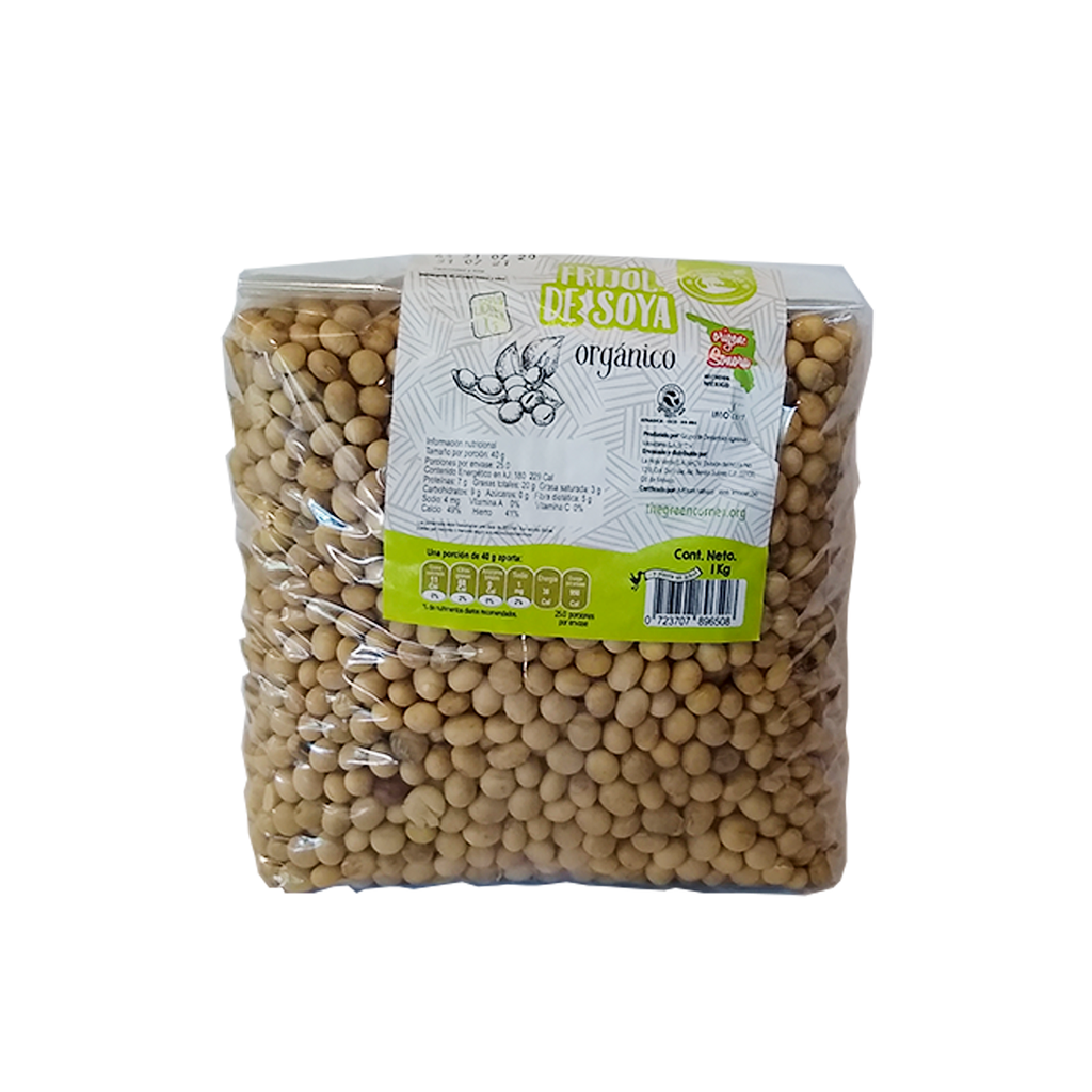[0723707896508] Frijol de soya 1kg (La Cocina Verde)