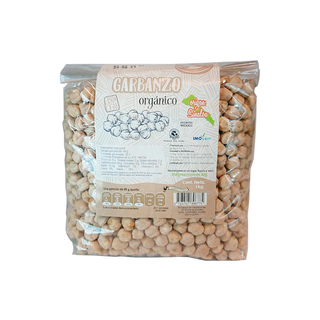 Garbanzo organico kg (La Cocina Verde)