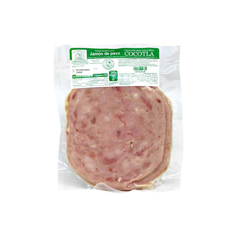 Jamon de pavo pza (Cocotla)
