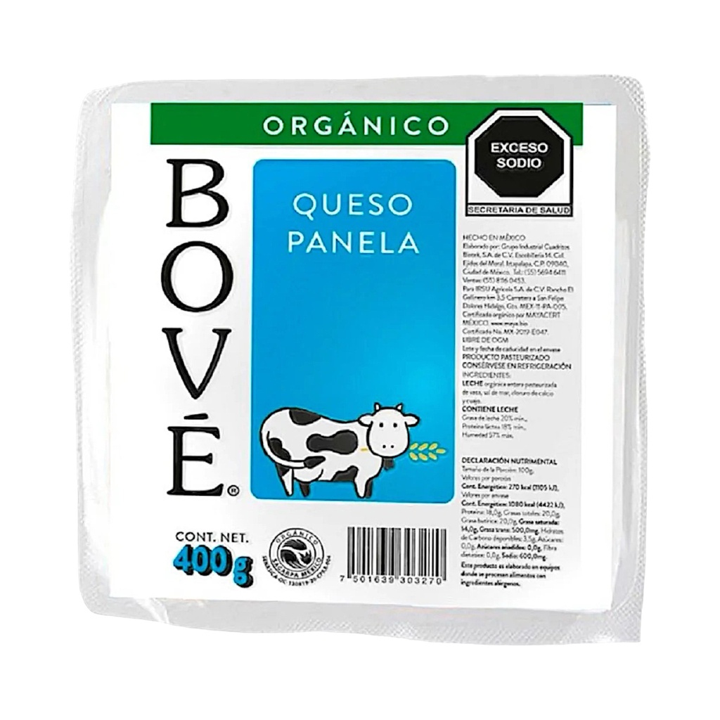 Queso panela 400g (Bove)
