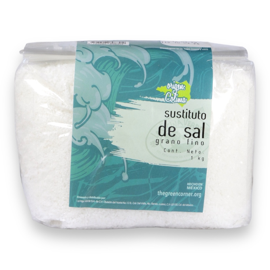 [0723707898304] Sustituto de sal marina fina KG (La Cocina Verde)
