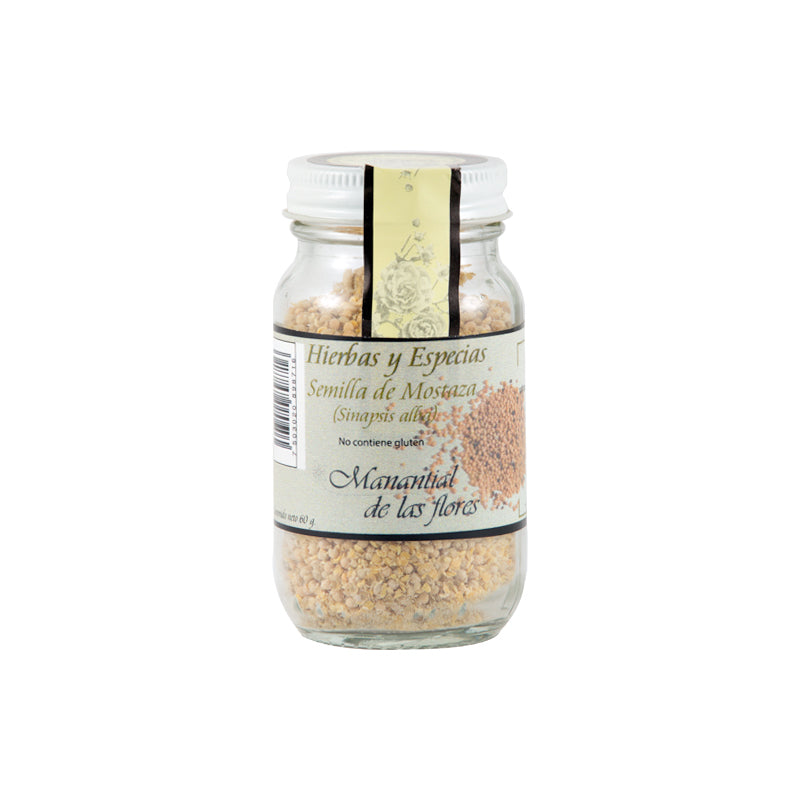 Especia semilla de mostaza  60g (Manantial)