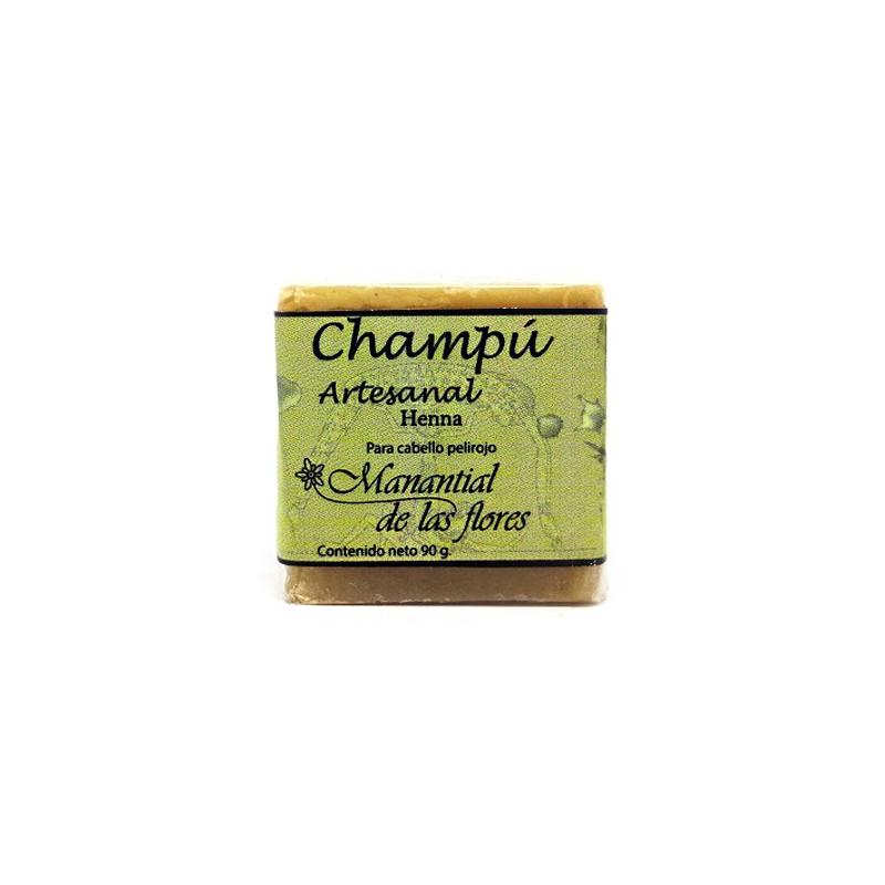 Shampoo Henna barra 90g (Manantial)