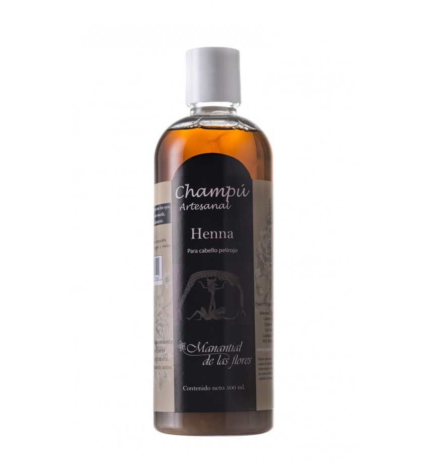 Shampoo Henna 500ml (Manantial)