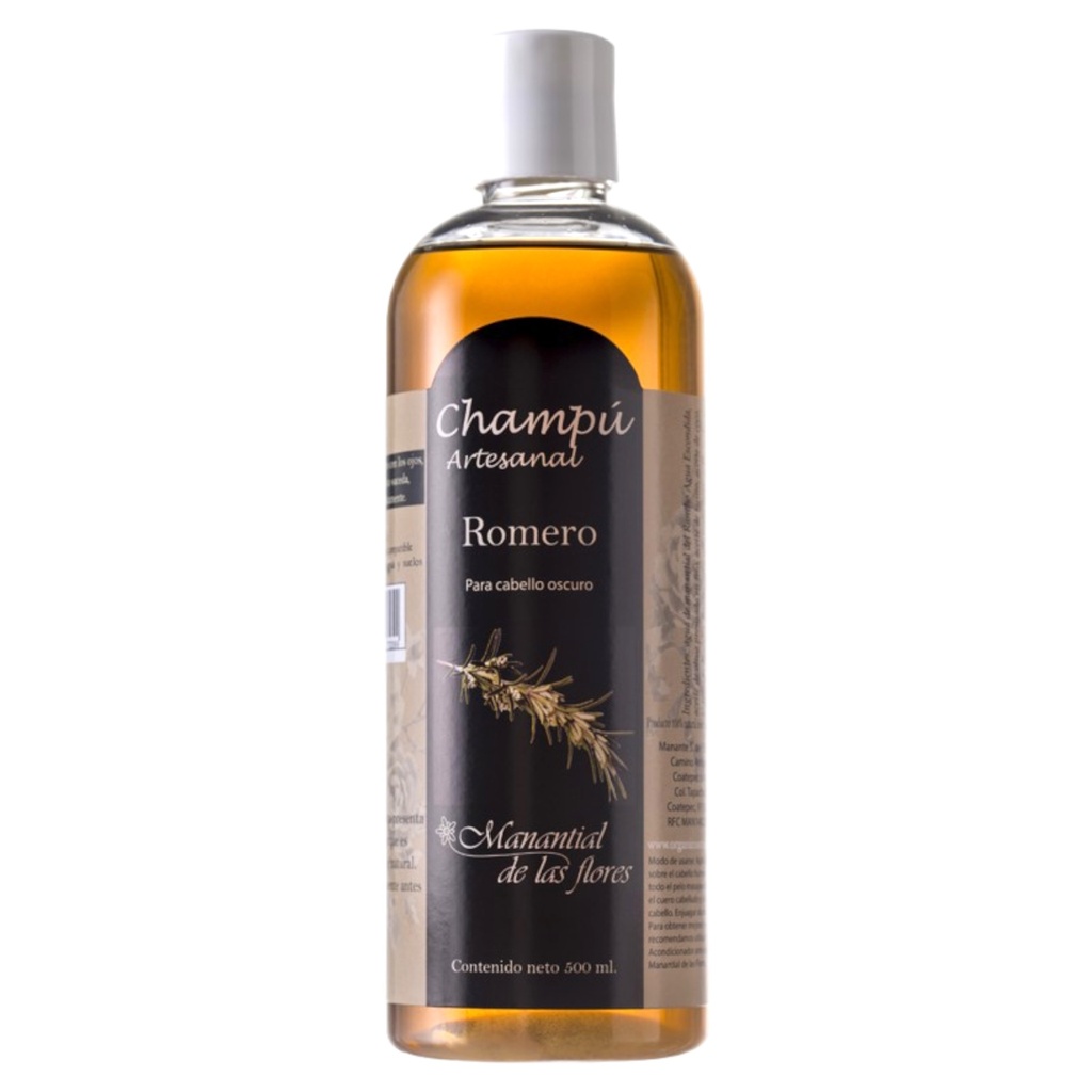 Shampoo Romero 500ml (Manantial de las flores)