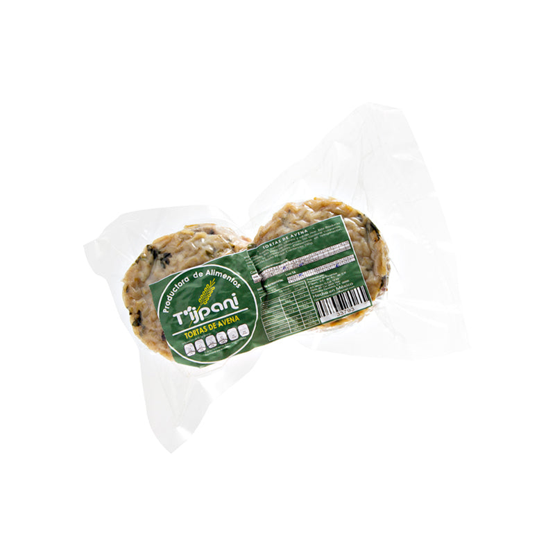 Tortitas de avena 6 pzas (Tijpani)