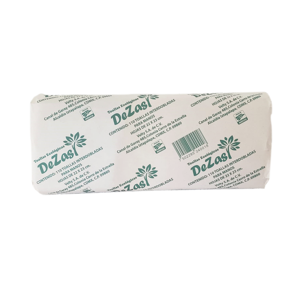 [7502285240018] Toallas Interdobladas Dezas Velty