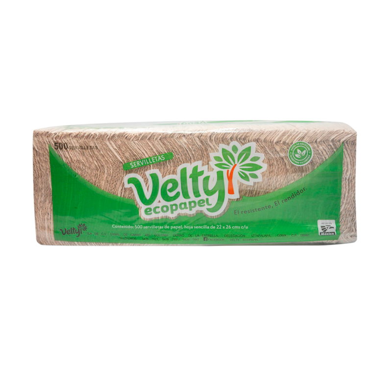 [7502285240001] Servilletas 500 Piezas Velty