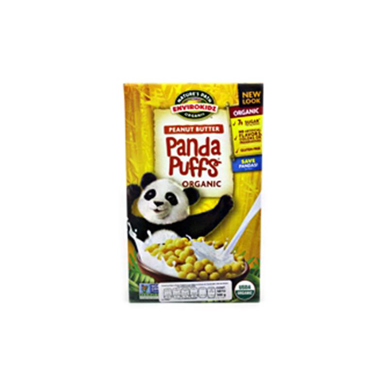 Cereal panda puffs crema de cacahuate 300g (natures path)