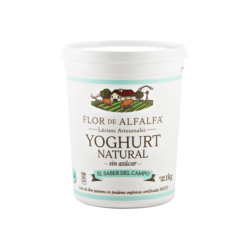 Yogurt natural lt (Flor de Alfalfa)