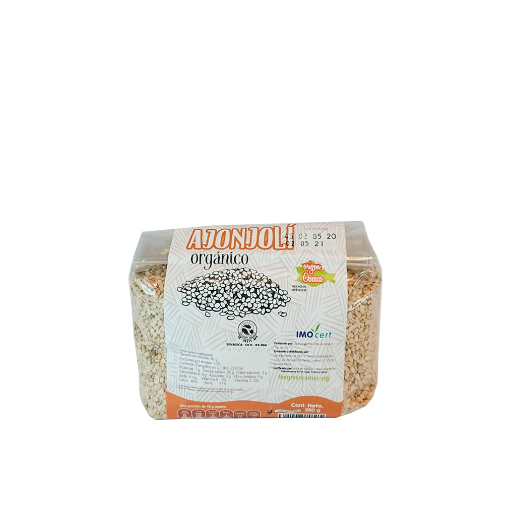 Ajonjolí Orgánico 250g (La Cocina Verde) 