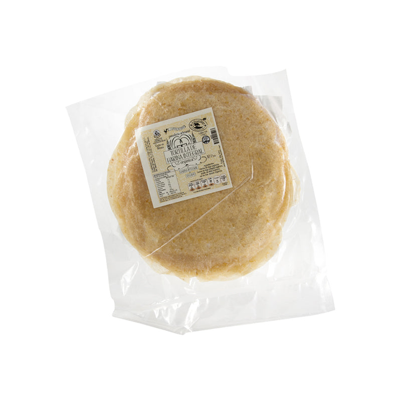 Tortillas de harina integral 10pz org (La Cocina Verde)