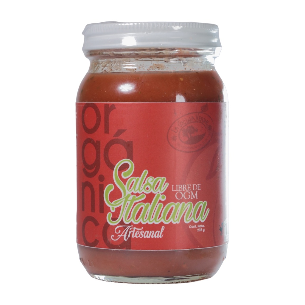 Salsa italiana 235g org (La Cocina Verde)