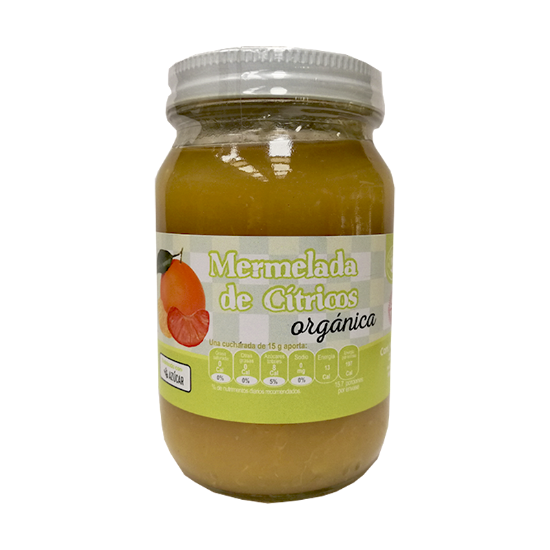 [0723707897741] Mermelada de cítricos con azúcar 235g (La Cocina Verde)