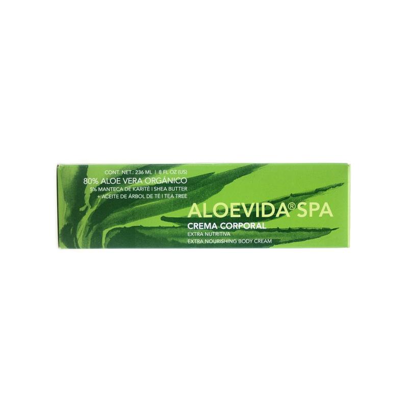 Crema Corporal Extra Nutritiva 80% Aloe 236ml (Aloe Vida)