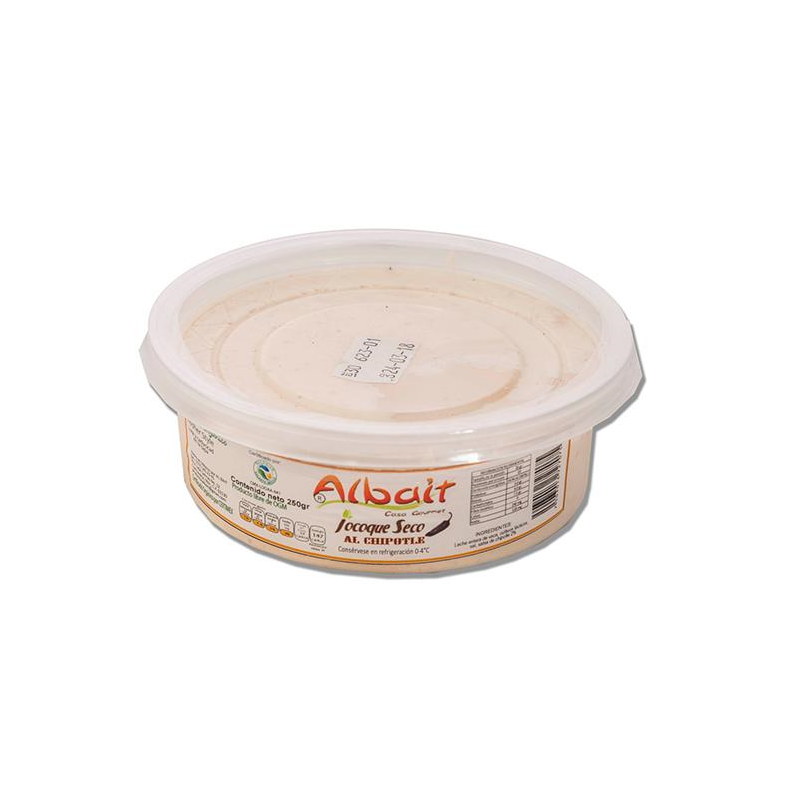 Jocoque seco al chipotle 250 g (Albait)