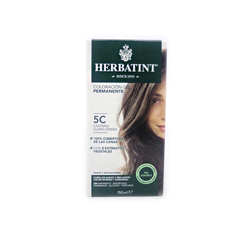 Tinte herbal castaño claro cenizo 5c 135 ml (Herbatint)