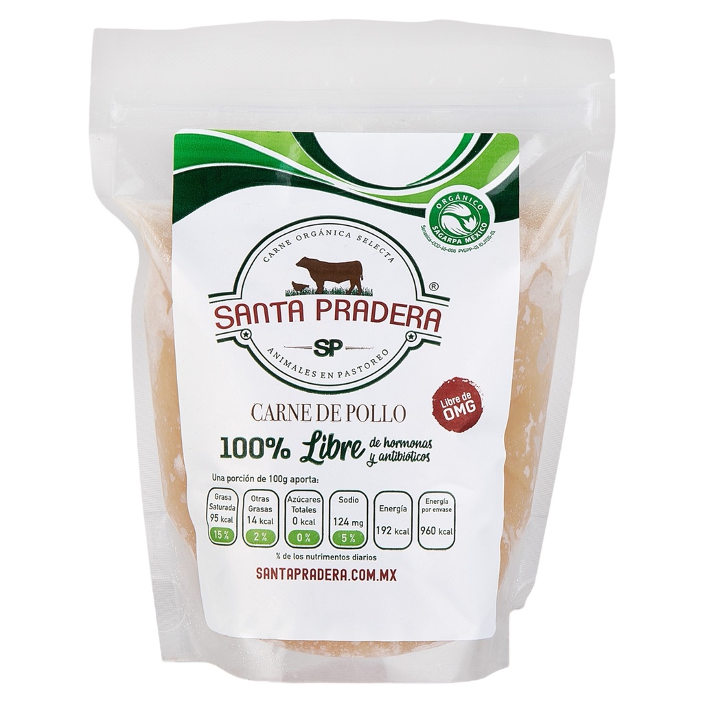 Caldo de hueso de pollo 920 ml (Santa Pradera) 