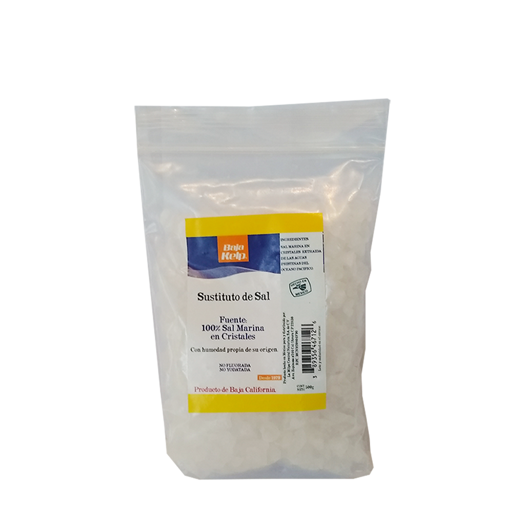 Sal marina en cristales baja kelp 500grs (Baja Kelp)