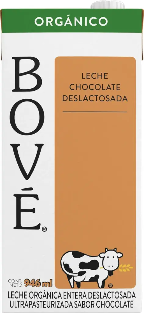[7501639313637] Leche Deslactosada de Chocolate Orgánica 1L Bové