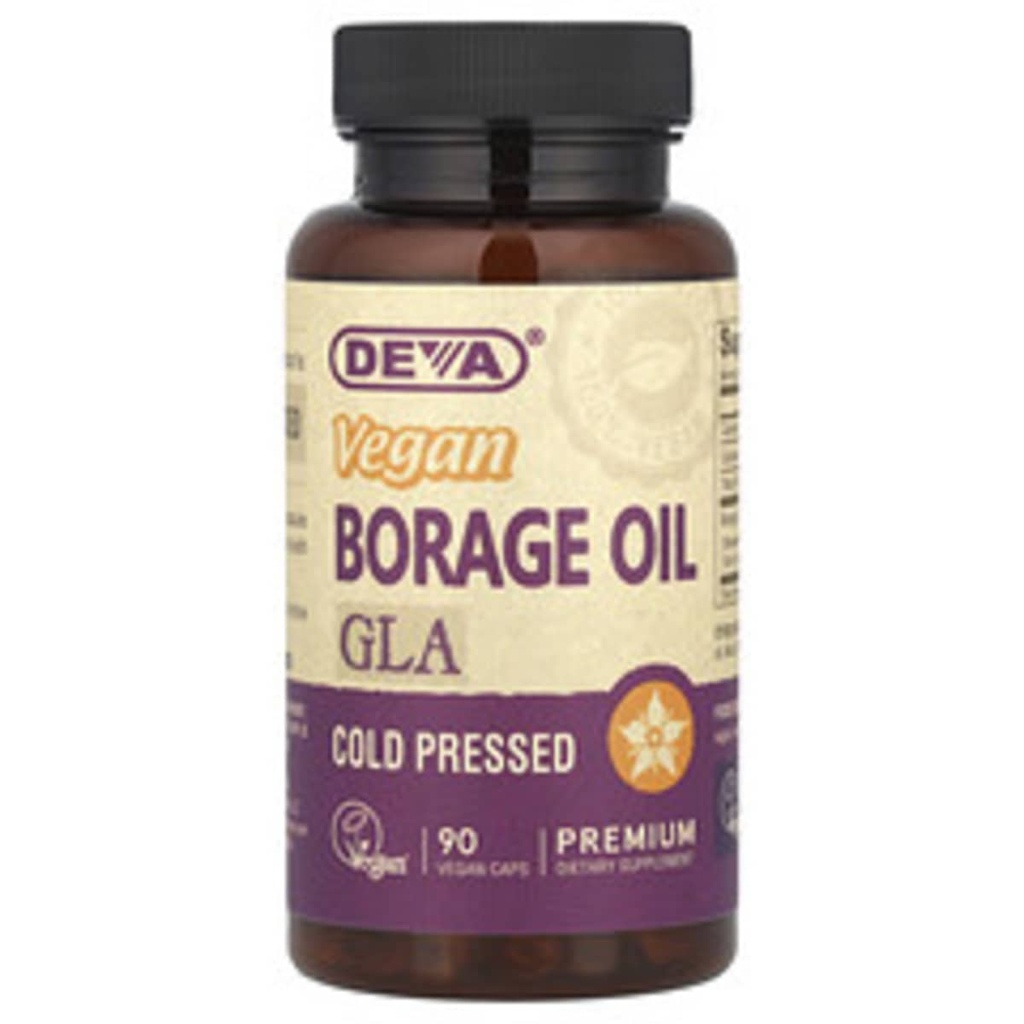 Aceite de Borraja 500mg (Deva Nutrition)