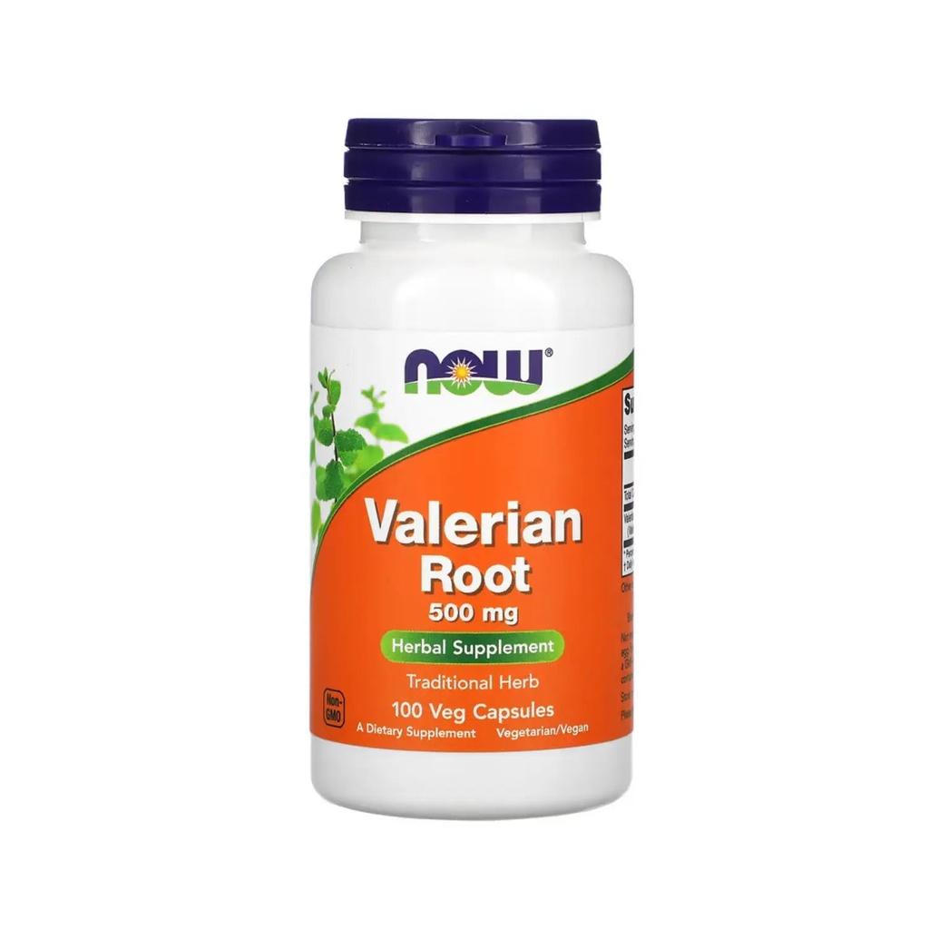 [733739047700] Raiz de Valeriana 100caps 500mg c/u (Now Foods)