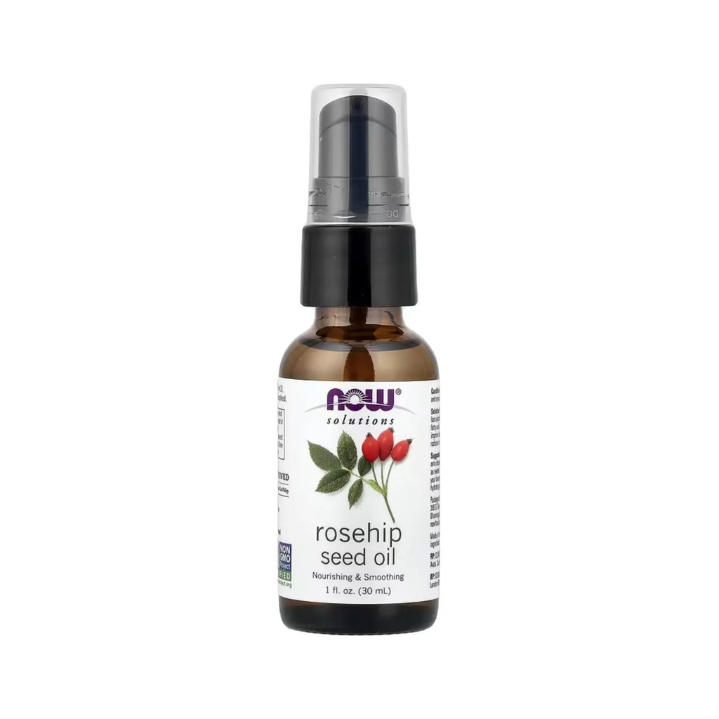 Aceite de Semilla de Rosa Mosqueta 30ml (Now Solutions)