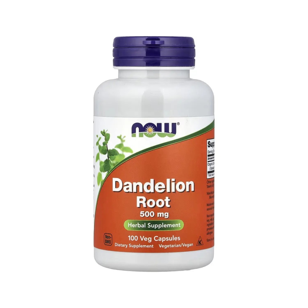 [733739046451] Raiz de Diente de Leon 100caps 500mg c/u (Now Foods)