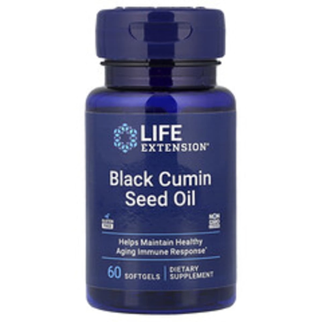 [737870170969] Aceite de Semillas de Comino Negro 60caps (Life Extension)